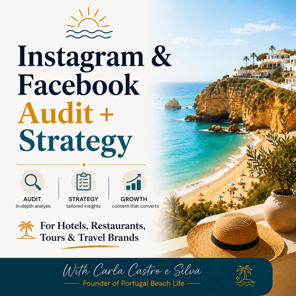 Instagram & Facebook Audit & Strategy for Tourism Businesses in Portugal